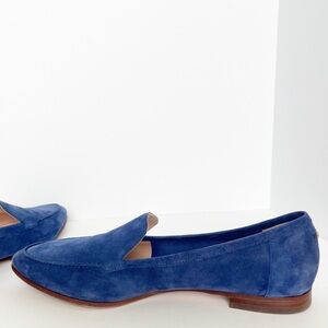 Kate Spade Blue Suede Loafers